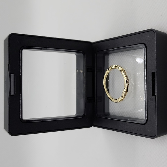 18K Yellow Gold Plated 925 Sterling Silver Ring - Picture 6 of 8